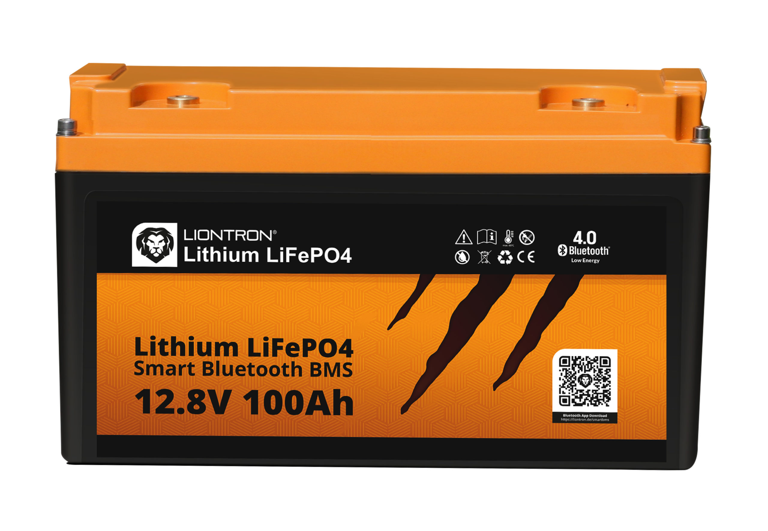 Ultimatron Lithium Batterie LiFePO4 12.8V 100Ah Smart BMS mit